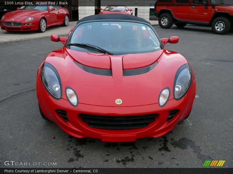 Ardent Red / Black 2006 Lotus Elise