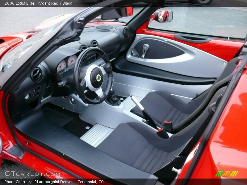 Black Interior - 2006 Elise  