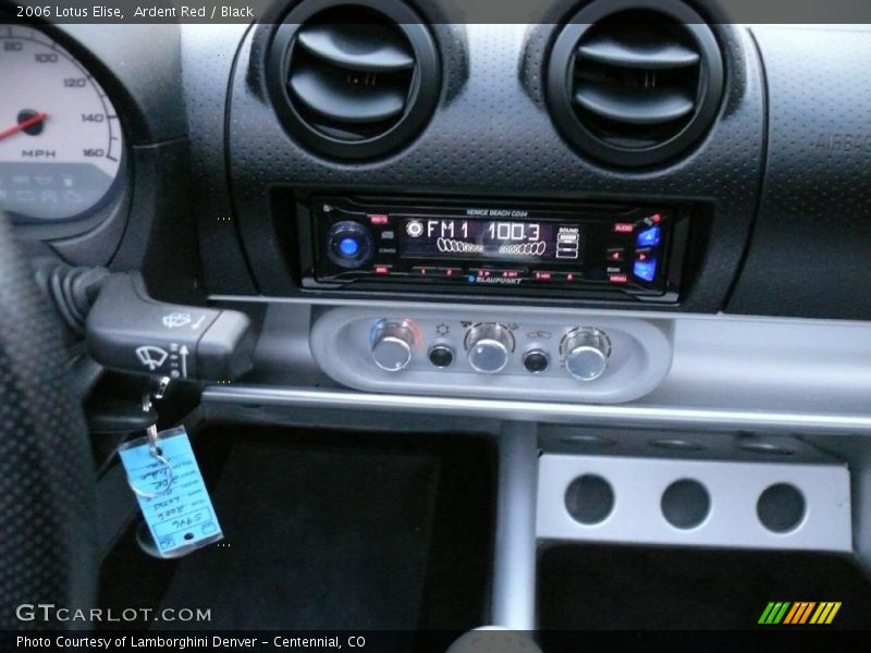 Controls of 2006 Elise 