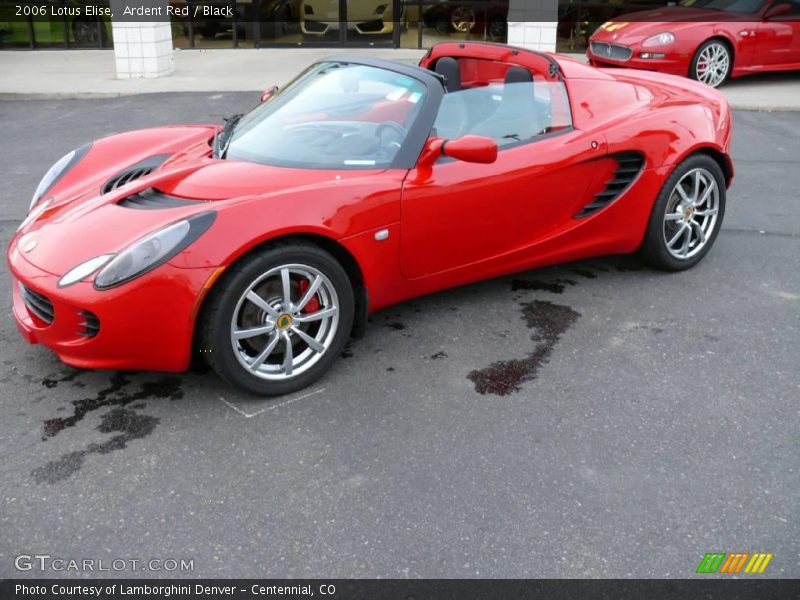 Ardent Red / Black 2006 Lotus Elise
