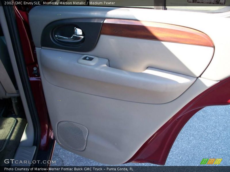 Monterey Maroon Metallic / Medium Pewter 2002 GMC Envoy SLE