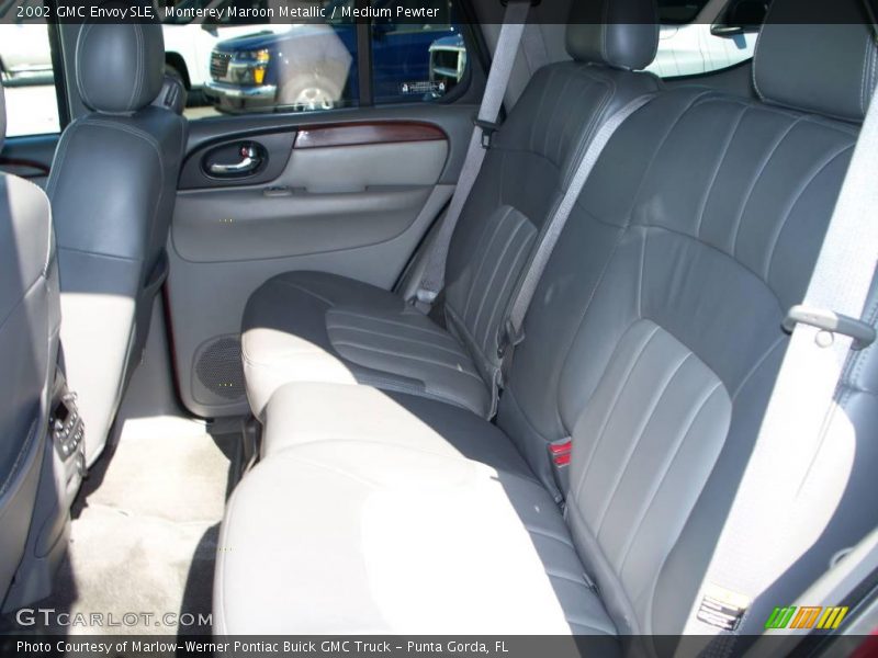 Monterey Maroon Metallic / Medium Pewter 2002 GMC Envoy SLE