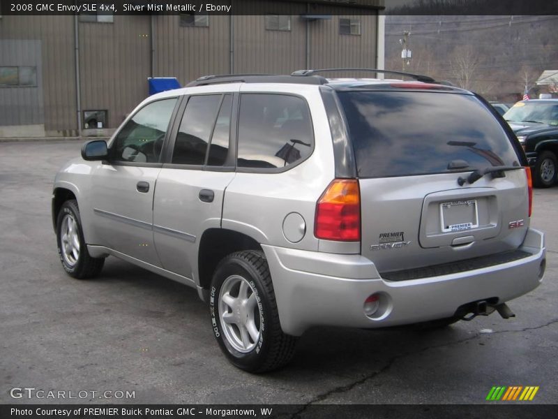 Silver Mist Metallic / Ebony 2008 GMC Envoy SLE 4x4