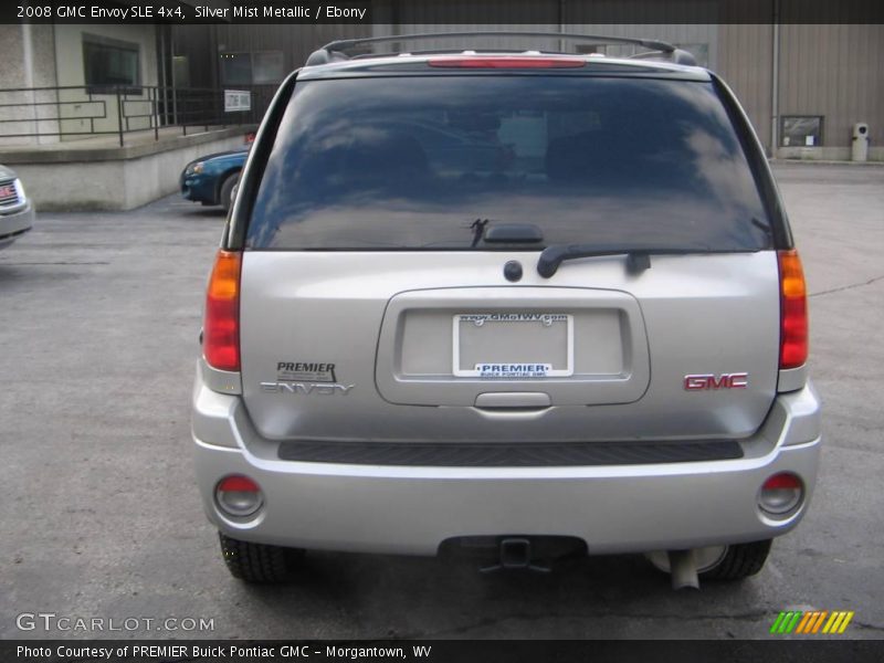 Silver Mist Metallic / Ebony 2008 GMC Envoy SLE 4x4