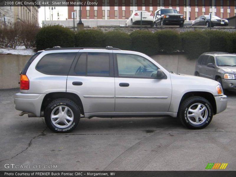Silver Mist Metallic / Ebony 2008 GMC Envoy SLE 4x4