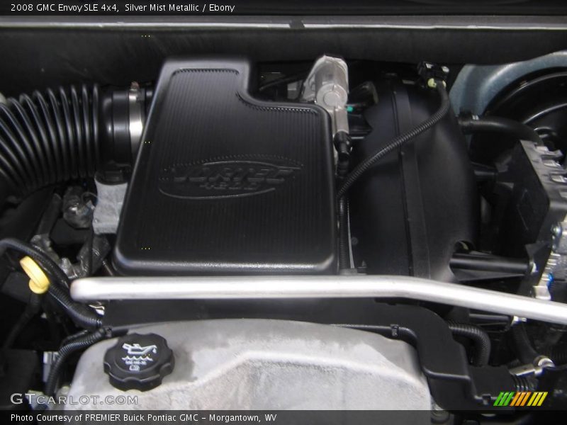 Silver Mist Metallic / Ebony 2008 GMC Envoy SLE 4x4