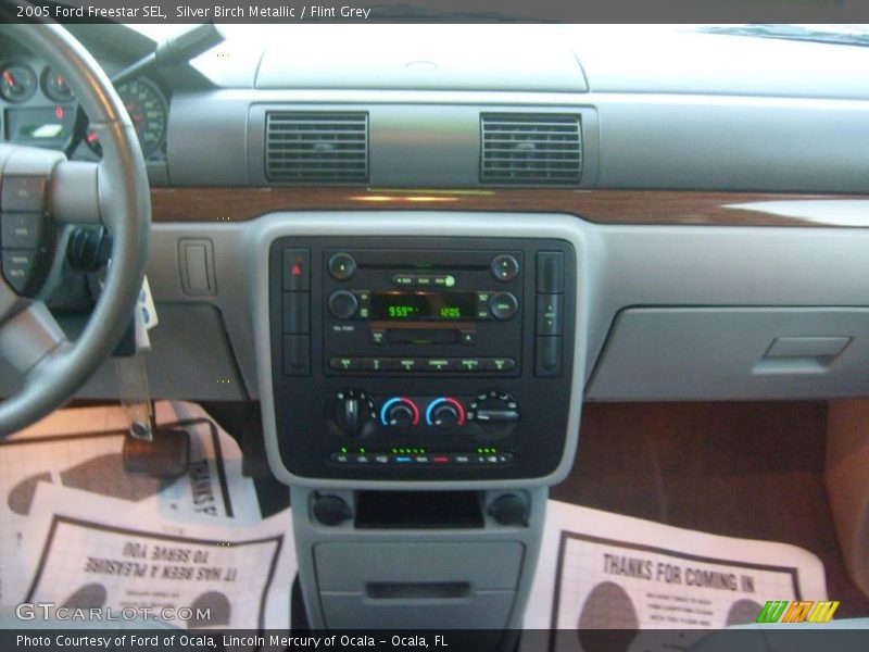 Silver Birch Metallic / Flint Grey 2005 Ford Freestar SEL