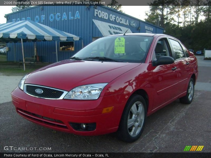 Infra-Red / Dark Flint/Light Flint 2006 Ford Focus ZX4 SES Sedan
