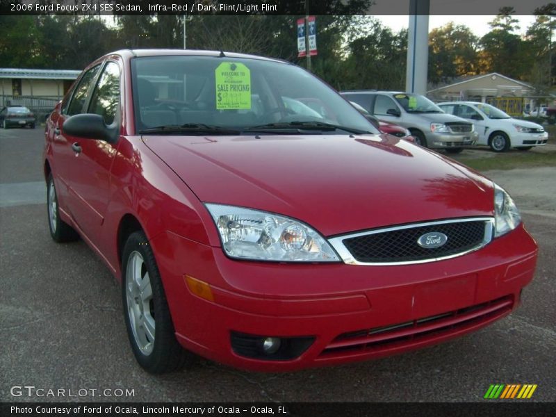 Infra-Red / Dark Flint/Light Flint 2006 Ford Focus ZX4 SES Sedan