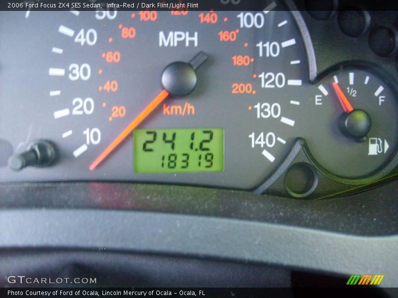 Infra-Red / Dark Flint/Light Flint 2006 Ford Focus ZX4 SES Sedan