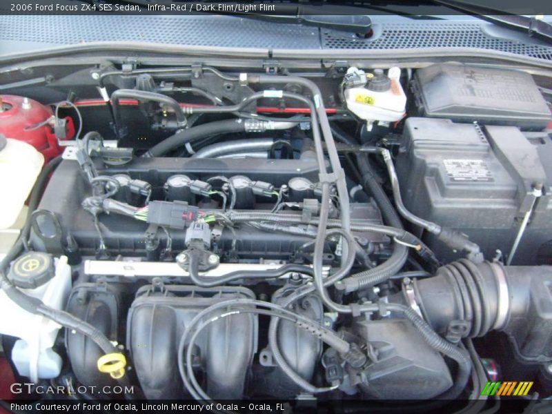 Infra-Red / Dark Flint/Light Flint 2006 Ford Focus ZX4 SES Sedan