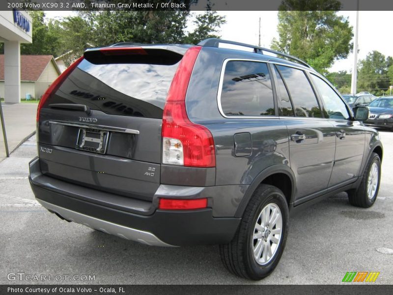 Titanium Gray Metallic / Off Black 2008 Volvo XC90 3.2 AWD