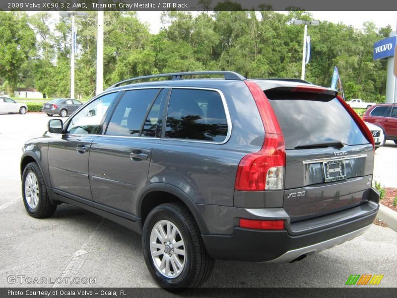 Titanium Gray Metallic / Off Black 2008 Volvo XC90 3.2 AWD