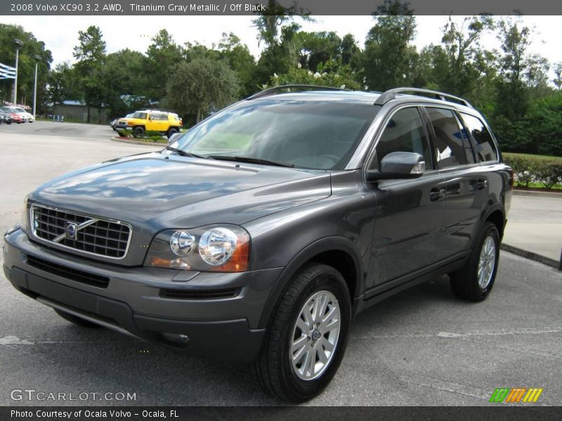 Titanium Gray Metallic / Off Black 2008 Volvo XC90 3.2 AWD