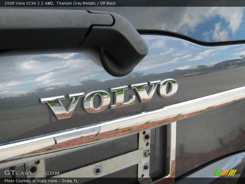 Titanium Gray Metallic / Off Black 2008 Volvo XC90 3.2 AWD