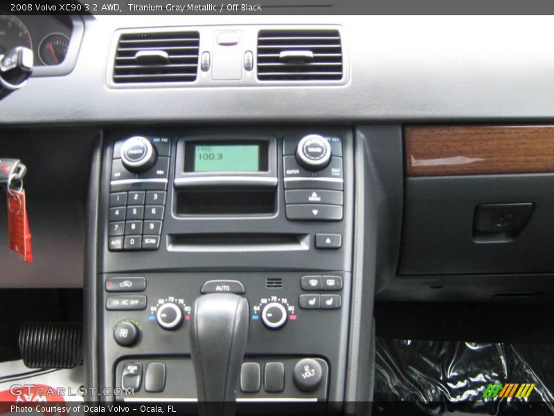 Titanium Gray Metallic / Off Black 2008 Volvo XC90 3.2 AWD