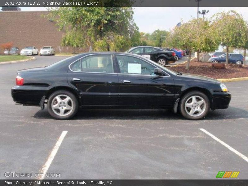 Nighthawk Black Pearl / Ebony 2002 Acura TL 3.2