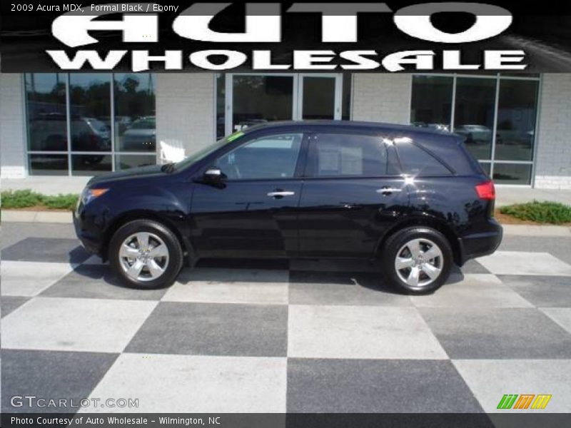 Formal Black / Ebony 2009 Acura MDX