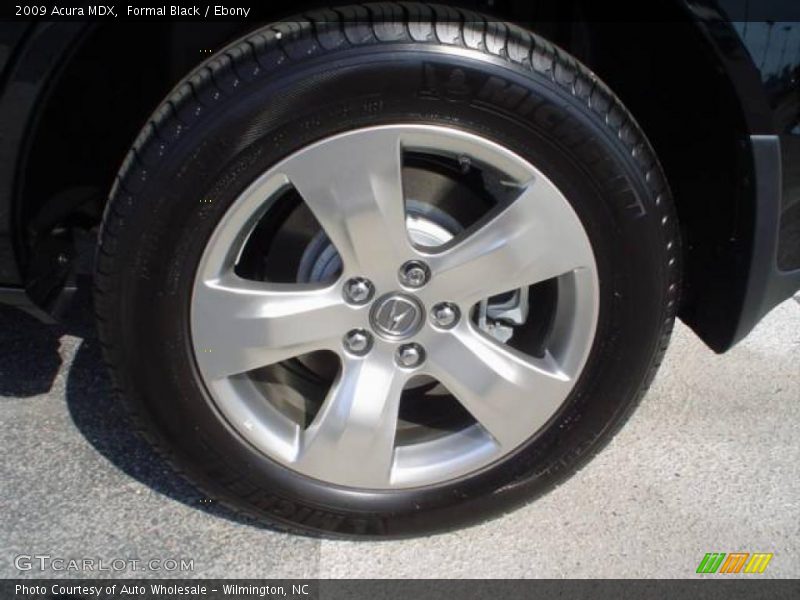 Formal Black / Ebony 2009 Acura MDX