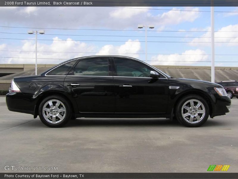 Black Clearcoat / Black 2008 Ford Taurus Limited
