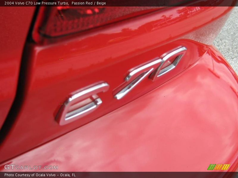 Passion Red / Beige 2004 Volvo C70 Low Pressure Turbo