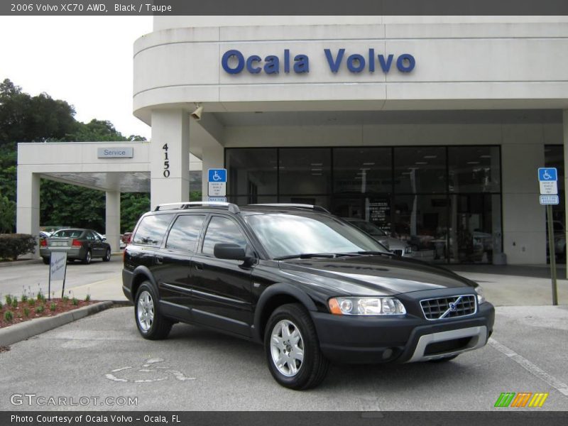 Black / Taupe 2006 Volvo XC70 AWD