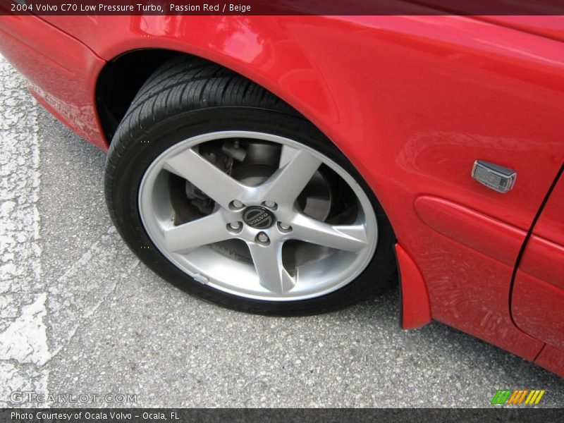 Passion Red / Beige 2004 Volvo C70 Low Pressure Turbo
