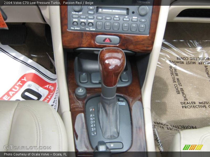 Passion Red / Beige 2004 Volvo C70 Low Pressure Turbo