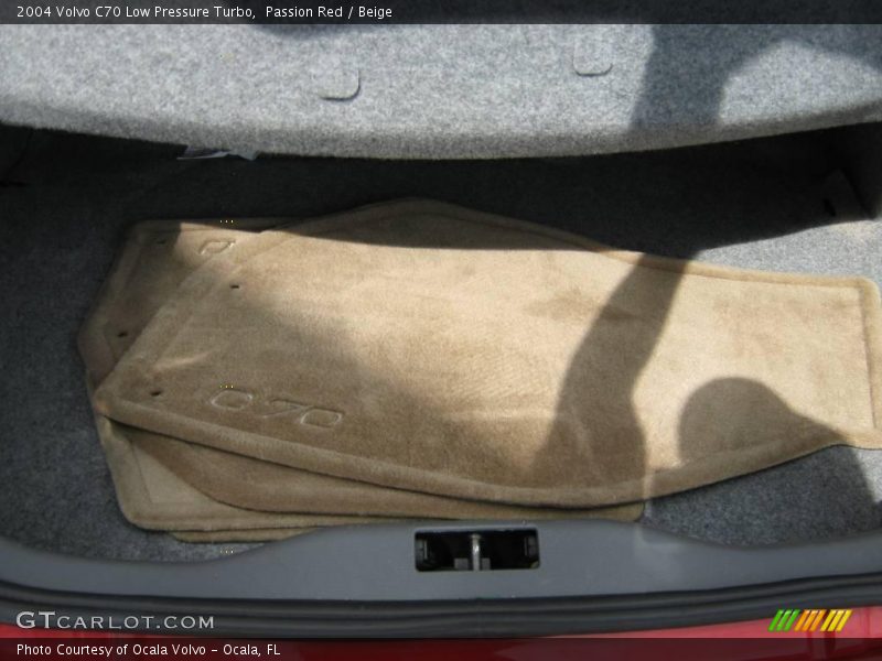 Passion Red / Beige 2004 Volvo C70 Low Pressure Turbo