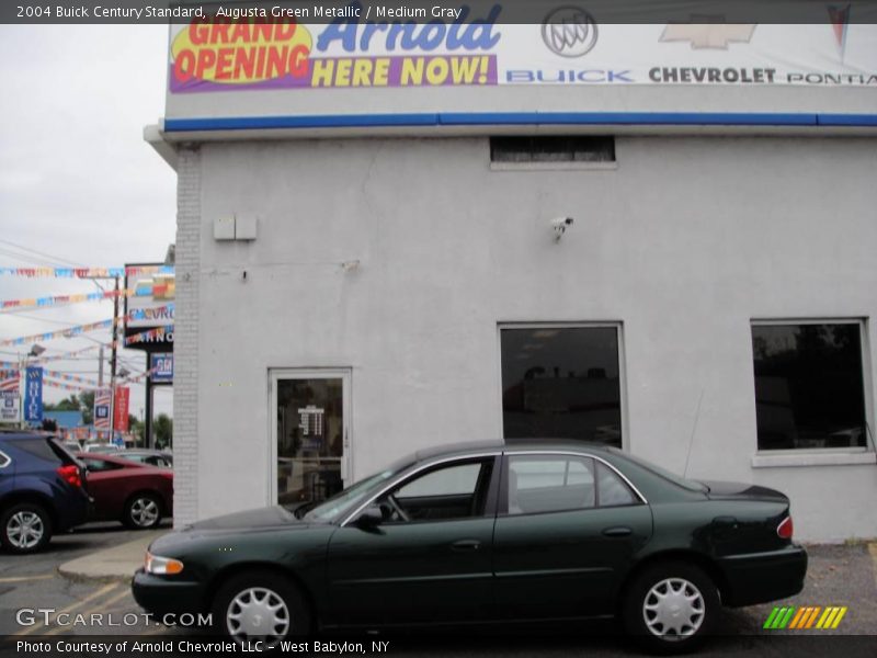 Augusta Green Metallic / Medium Gray 2004 Buick Century Standard