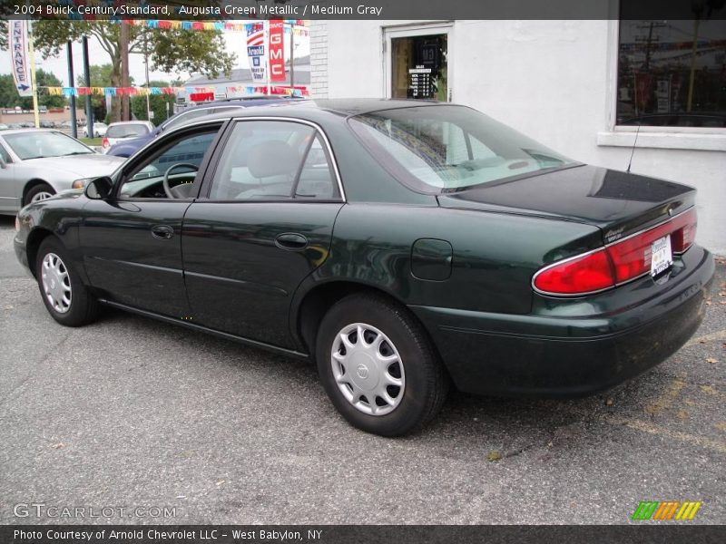 Augusta Green Metallic / Medium Gray 2004 Buick Century Standard