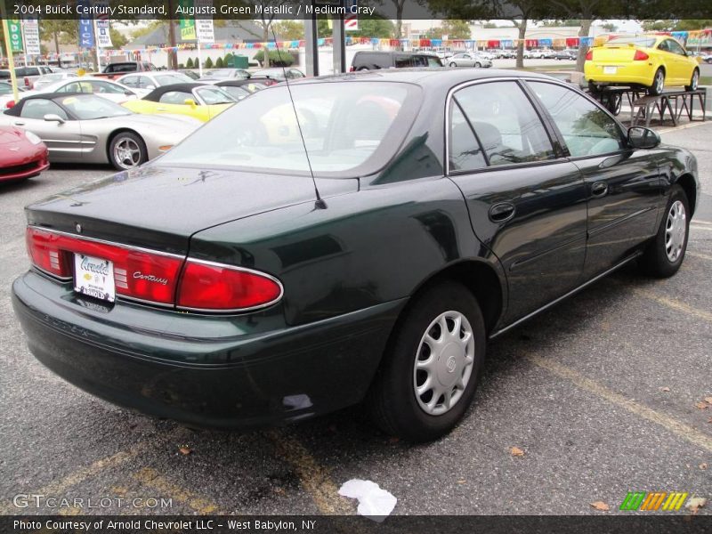 Augusta Green Metallic / Medium Gray 2004 Buick Century Standard