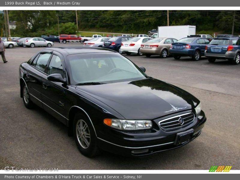 Black / Medium Gray 1999 Buick Regal LS