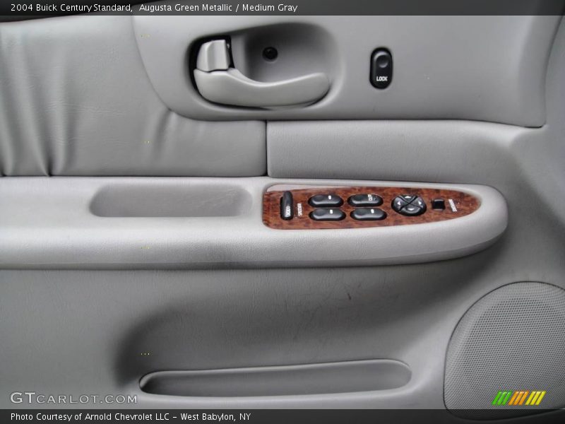 Augusta Green Metallic / Medium Gray 2004 Buick Century Standard