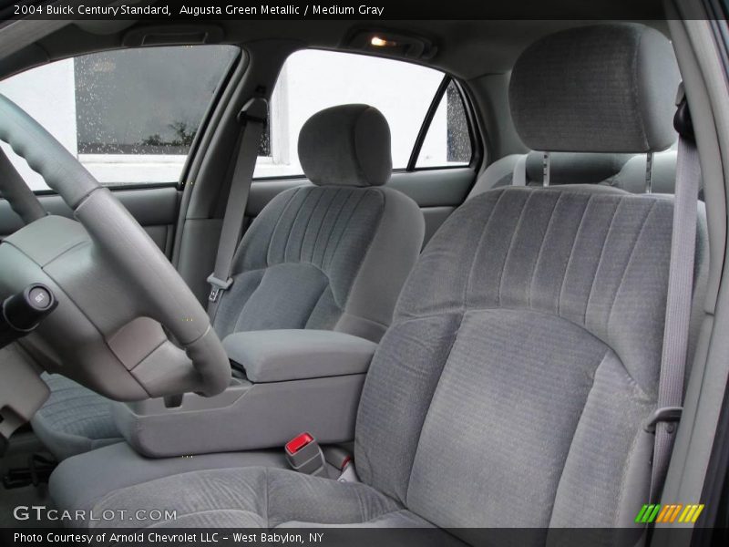 Augusta Green Metallic / Medium Gray 2004 Buick Century Standard
