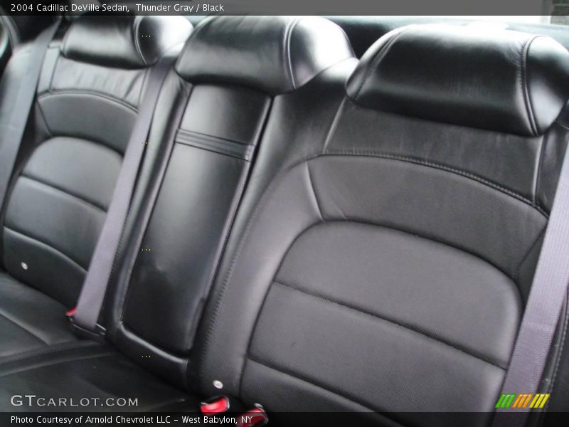 Thunder Gray / Black 2004 Cadillac DeVille Sedan