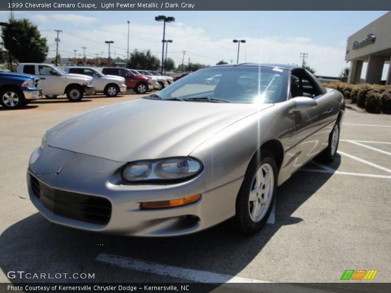 Light Pewter Metallic / Dark Gray 1999 Chevrolet Camaro Coupe