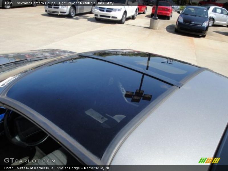 Light Pewter Metallic / Dark Gray 1999 Chevrolet Camaro Coupe