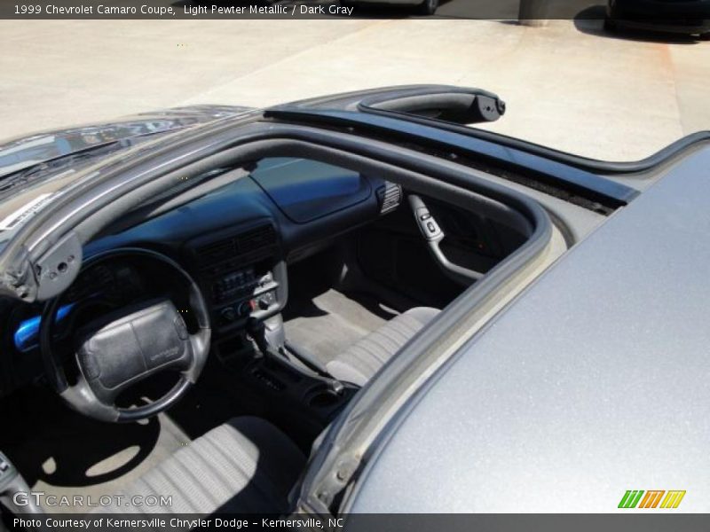Light Pewter Metallic / Dark Gray 1999 Chevrolet Camaro Coupe