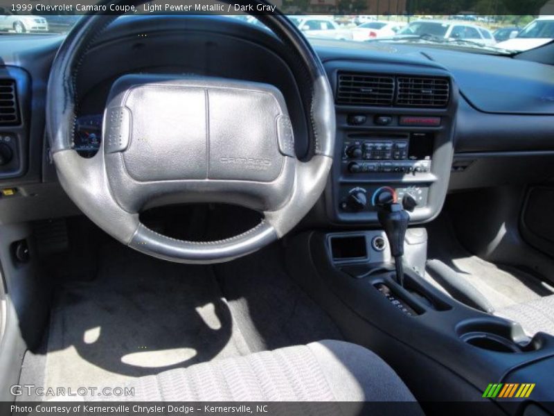 Light Pewter Metallic / Dark Gray 1999 Chevrolet Camaro Coupe
