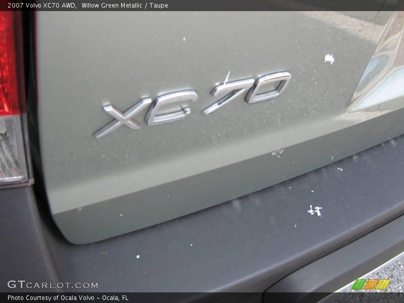 Willow Green Metallic / Taupe 2007 Volvo XC70 AWD