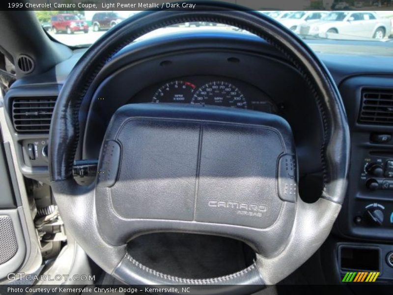 Light Pewter Metallic / Dark Gray 1999 Chevrolet Camaro Coupe