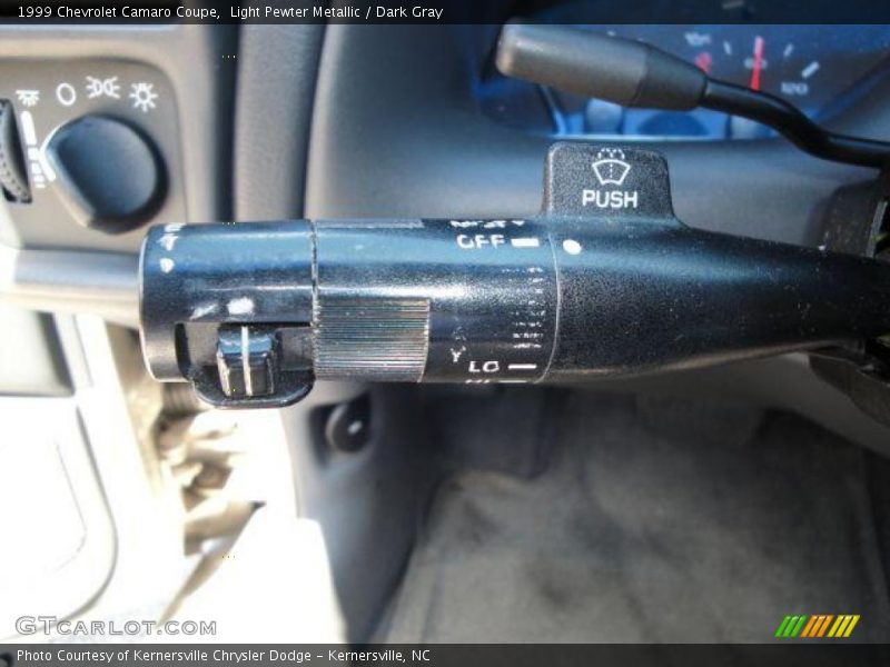 Light Pewter Metallic / Dark Gray 1999 Chevrolet Camaro Coupe