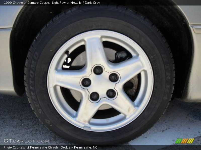 Light Pewter Metallic / Dark Gray 1999 Chevrolet Camaro Coupe