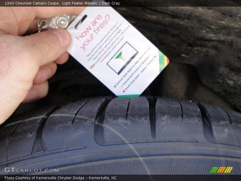 Light Pewter Metallic / Dark Gray 1999 Chevrolet Camaro Coupe