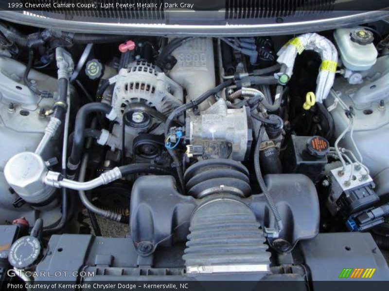 Light Pewter Metallic / Dark Gray 1999 Chevrolet Camaro Coupe