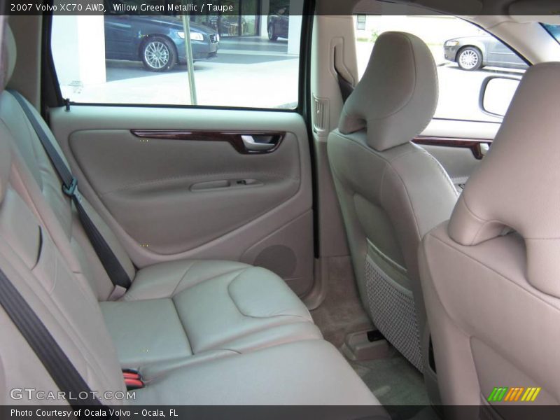 Willow Green Metallic / Taupe 2007 Volvo XC70 AWD