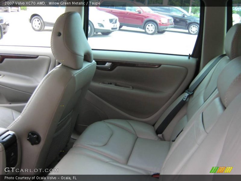 Willow Green Metallic / Taupe 2007 Volvo XC70 AWD