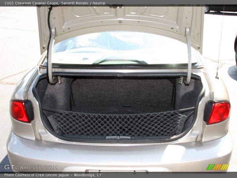 Sandrift Metallic / Neutral 2002 Chevrolet Cavalier Coupe