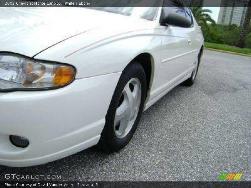 White / Ebony 2002 Chevrolet Monte Carlo SS